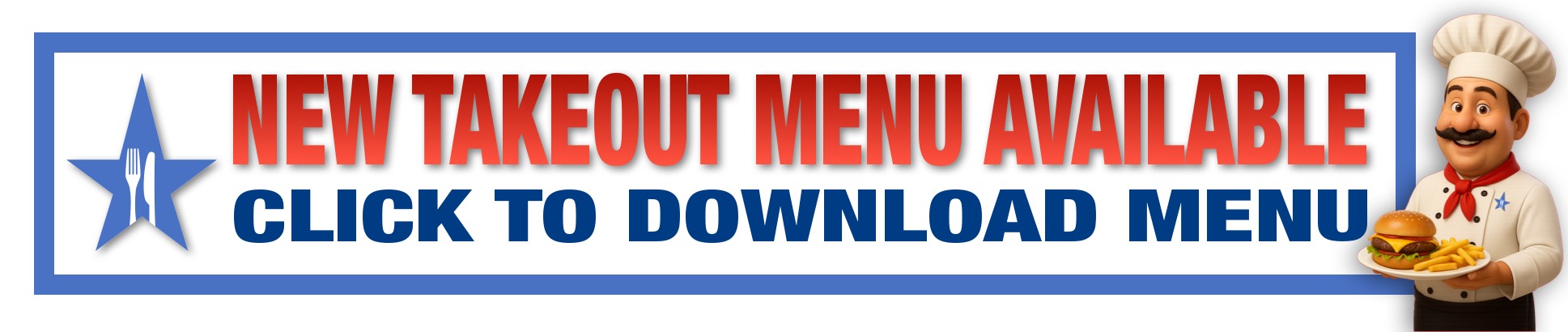 Download our new takeout menu.